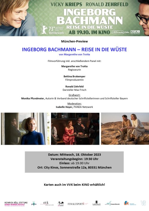 Filminfo zum Film Reise in die Wüste von Ingeborg Bachmann