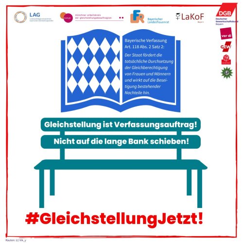 GleichstellungJetzt 'Gleichstellung ist Verfassungsauftrag'