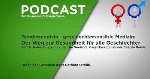 Intrografik zum Podcast 'Gendermedizin'